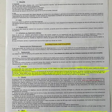 Mobil-home Cosy 6 P Climatise A A 200 M De La Dans 4 Etoiles Calme Et Familial Кемпинг *